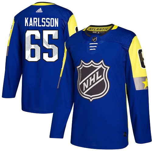 Adidas Ottawa Senators #65 Erik Karlsson Royal 2018 All-Star Atlantic Division Authentic Stitched Youth NHL Jersey->youth nhl jersey->Youth Jersey